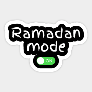 Ramadan mode on Sticker